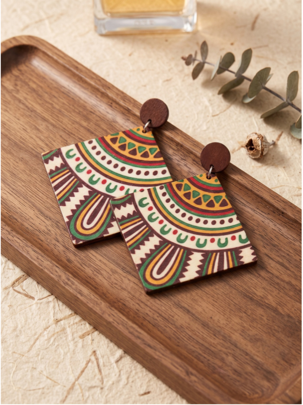 ✨5/$25✨ Ethnic Patterned Drop Earrings
